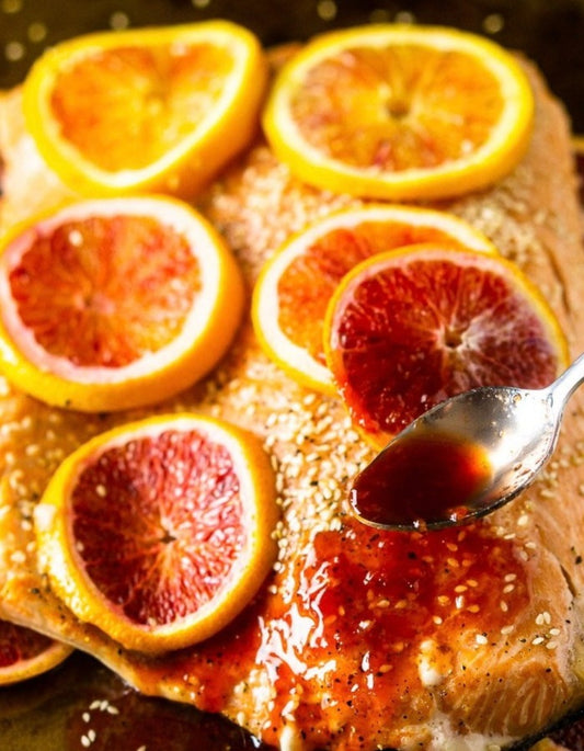Blood Orange Salmon